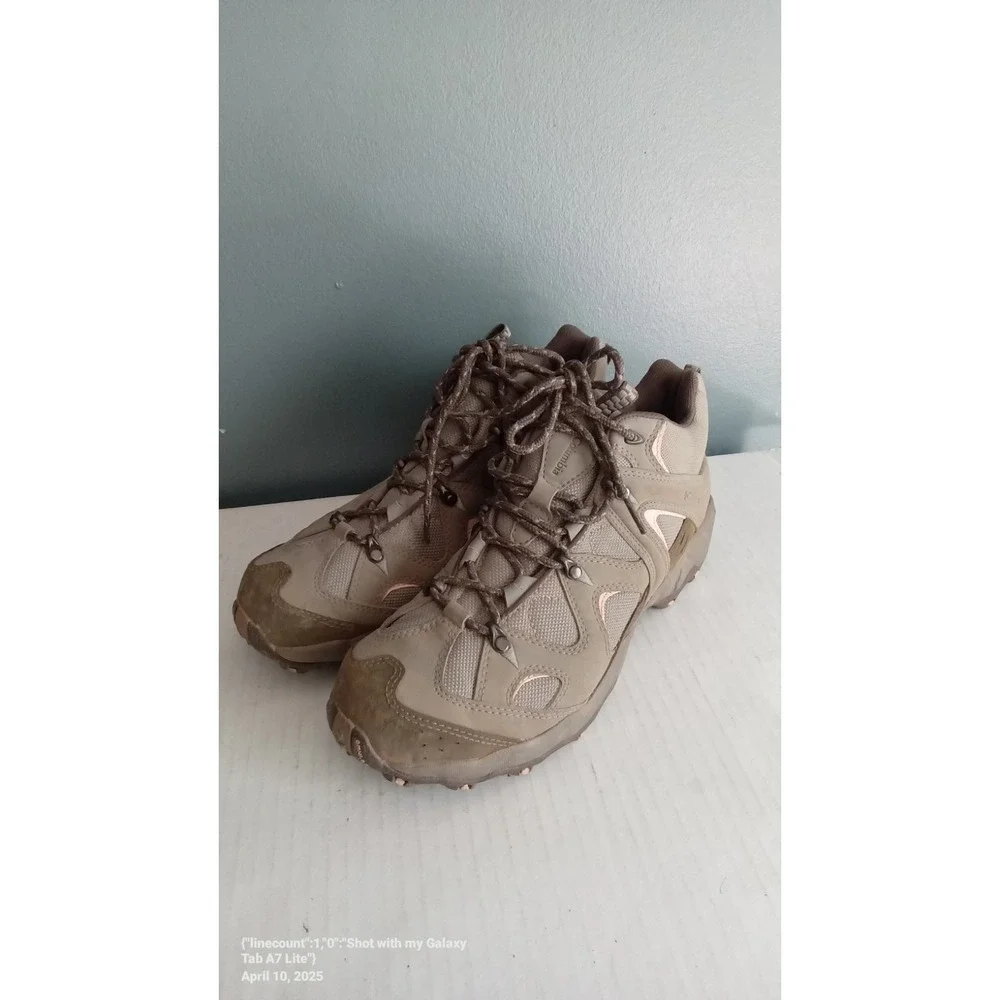 Columbia Newton Ridge Hiking Boots Waterproof Lightweight‎ Brown Size?